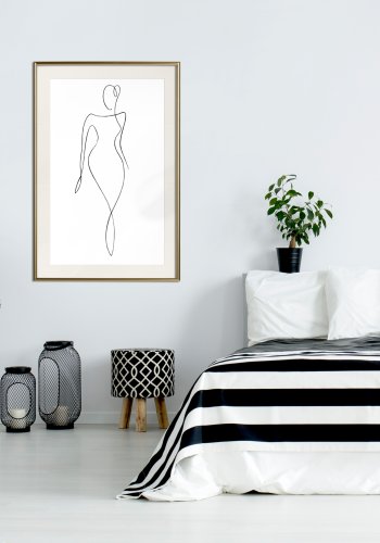ARTGEIST Plakat med ramme - Impeccable Figure
