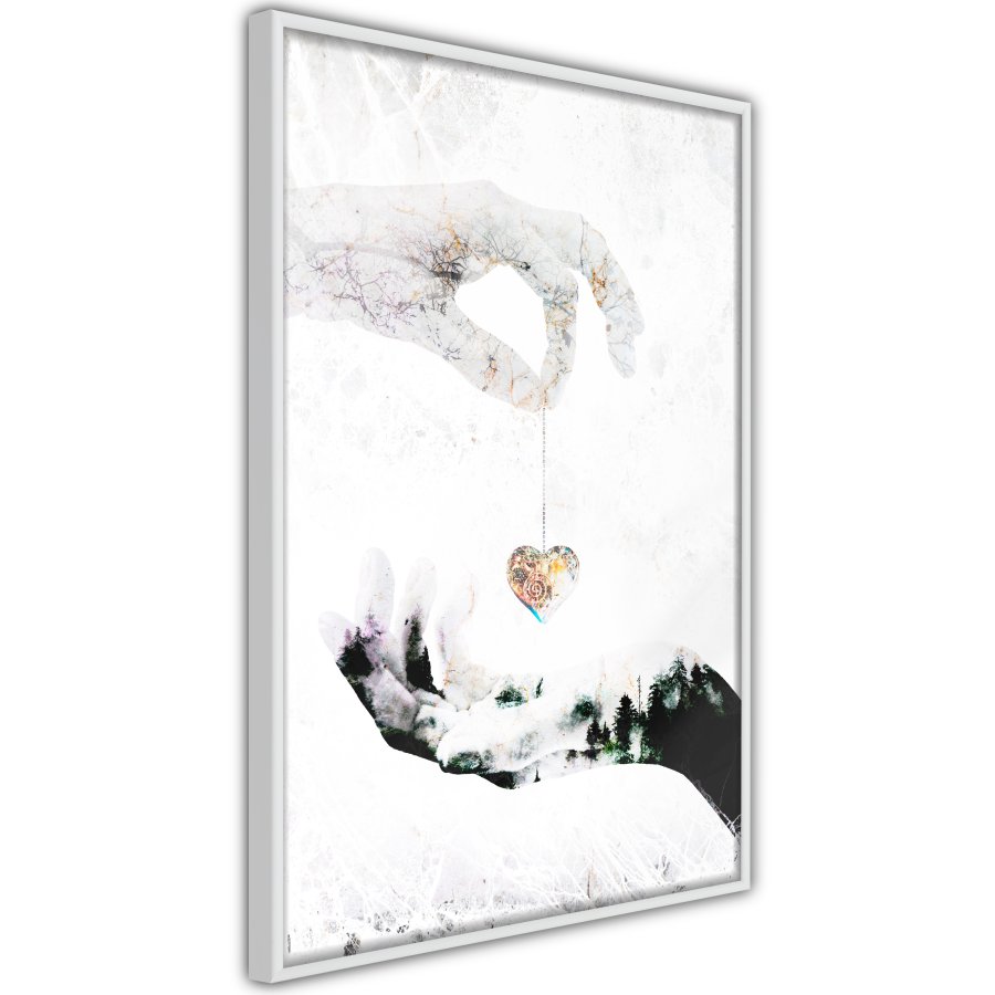 ARTGEIST Plakat med ramme - Give Me Your Heart