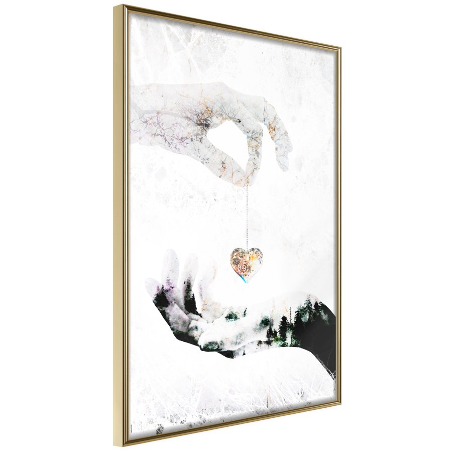 ARTGEIST Plakat med ramme - Give Me Your Heart