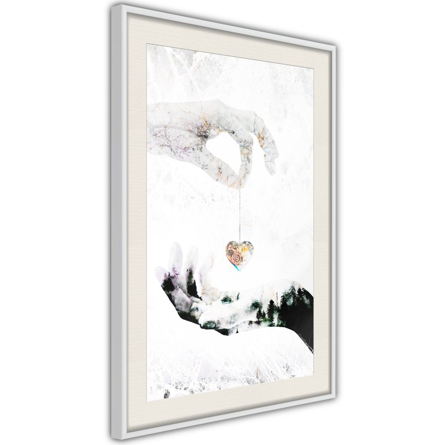 ARTGEIST Plakat med ramme - Give Me Your Heart