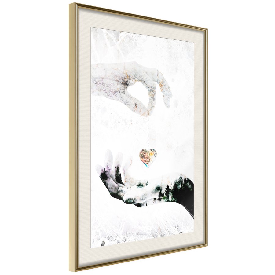 ARTGEIST Plakat med ramme - Give Me Your Heart