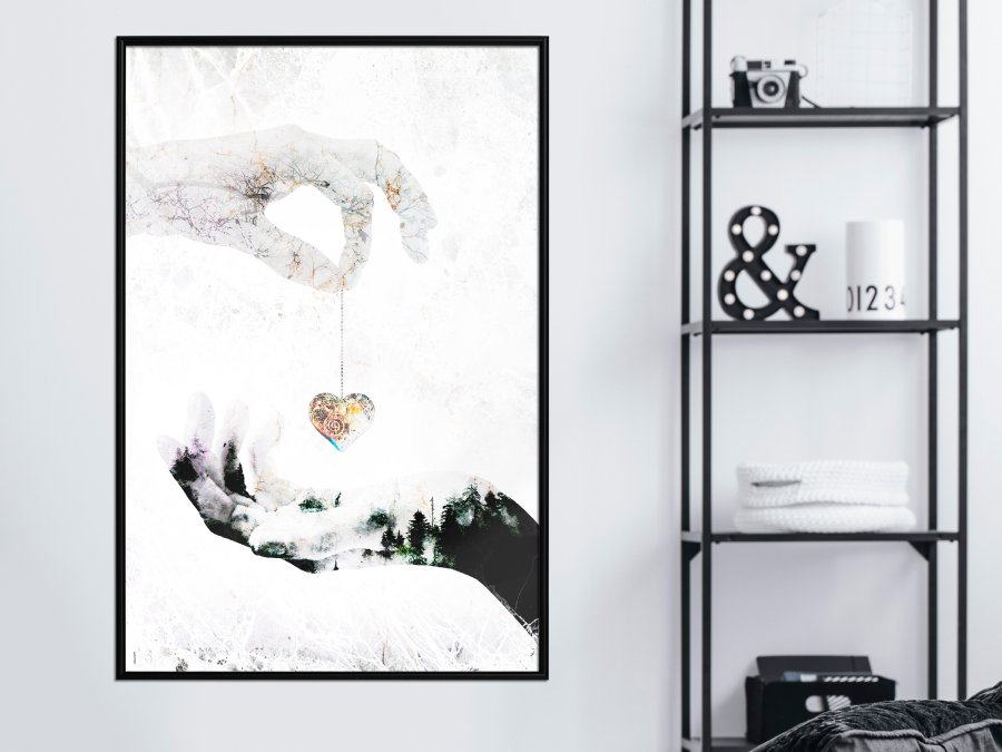 ARTGEIST Plakat med ramme - Give Me Your Heart