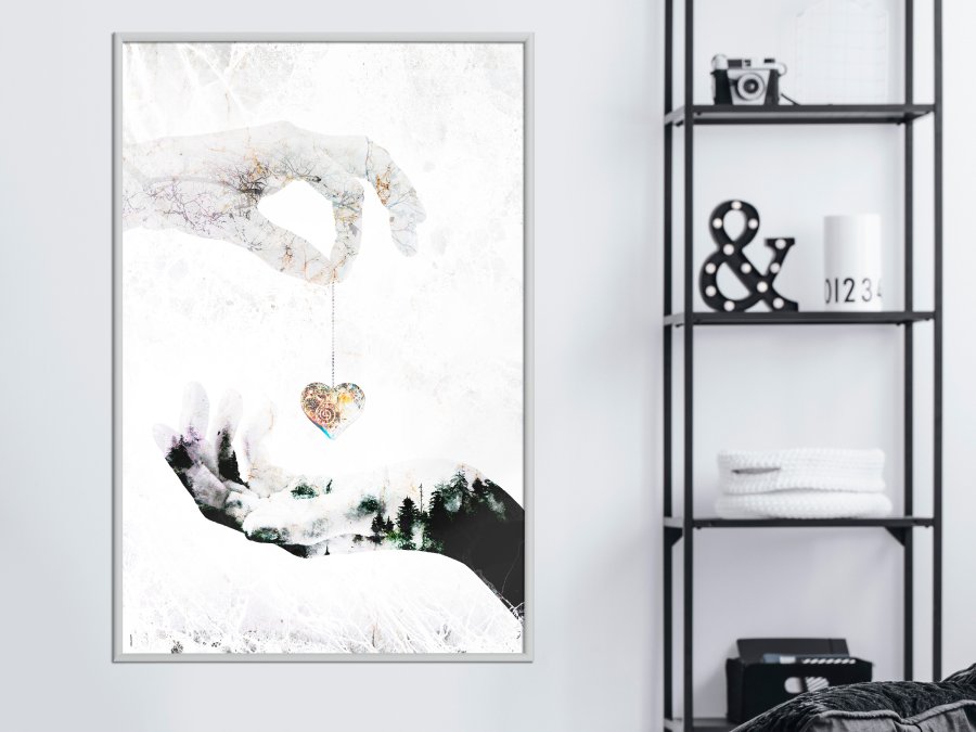 ARTGEIST Plakat med ramme - Give Me Your Heart