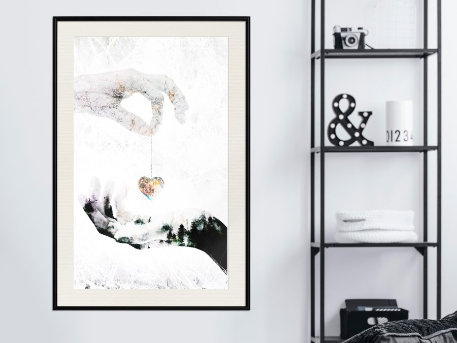 ARTGEIST Plakat med ramme - Give Me Your Heart