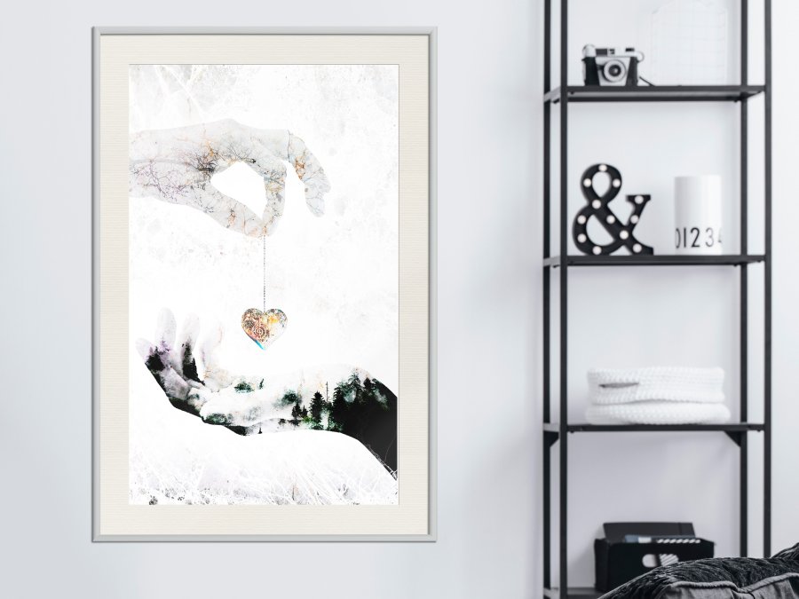 ARTGEIST Plakat med ramme - Give Me Your Heart