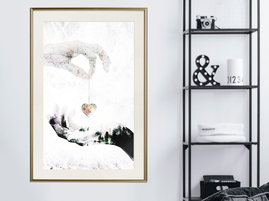 ARTGEIST Plakat med ramme - Give Me Your Heart