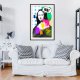 ARTGEIST Plakat med ramme - Mona Lisa's Laughter