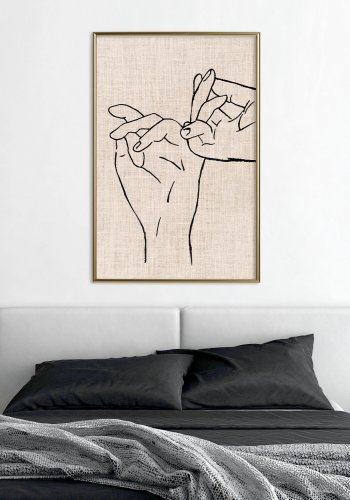 ARTGEIST Plakat med ramme - United