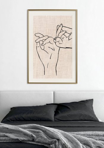 ARTGEIST Plakat med ramme - United