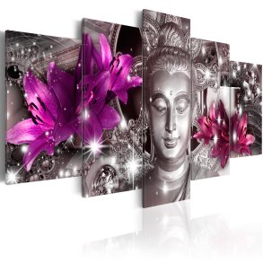 ARTGEIST billede trykt p lrred - Zen of Glitter, 5-delt - Flere strrelser
