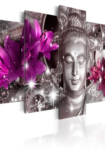 ARTGEIST billede trykt p lrred - Zen of Glitter, 5-delt - Flere strrelser