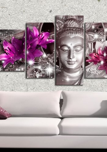 ARTGEIST billede trykt p lrred - Zen of Glitter, 5-delt - Flere strrelser