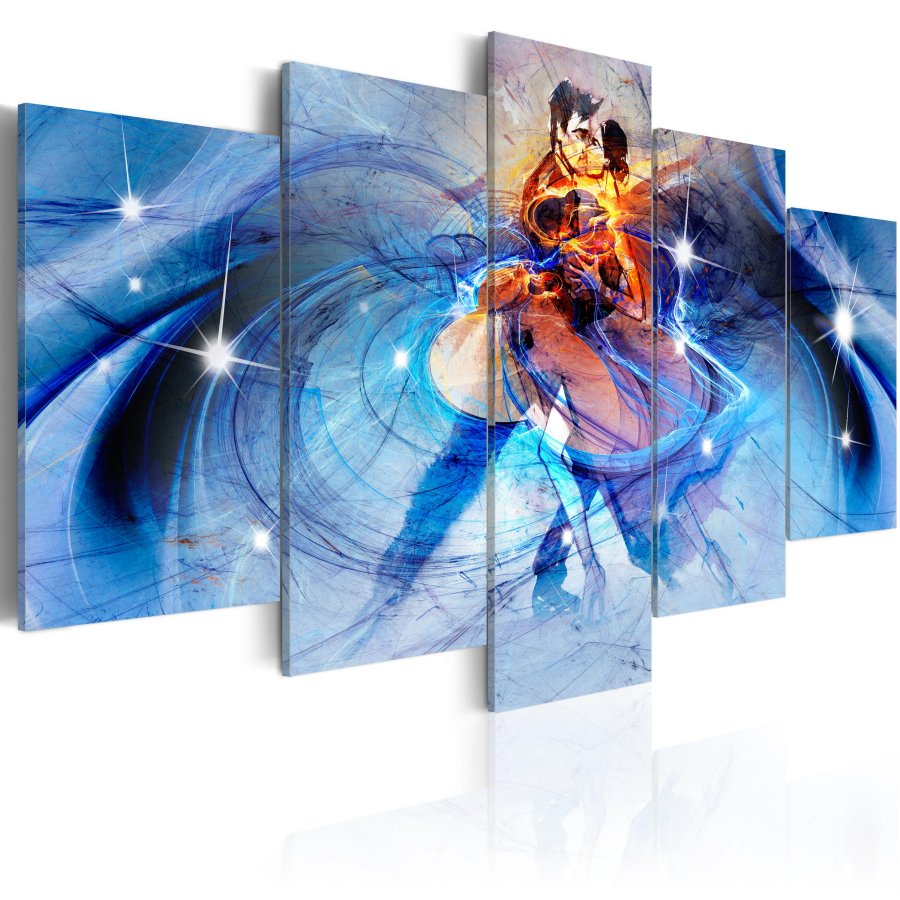 ARTGEIST billede trykt p lrred - Dance of Love, 5-delt - Flere strrelser