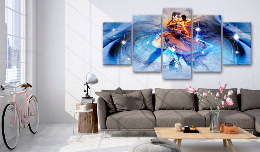 ARTGEIST billede trykt p lrred - Dance of Love, 5-delt - Flere strrelser