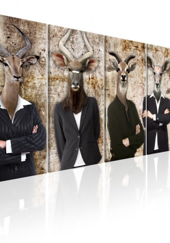 ARTGEIST billede trykt p lrred - Me and the Rest, 5-delt - Flere strrelser