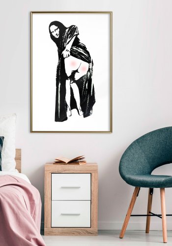 ARTGEIST Plakat med ramme - Moona Lisa