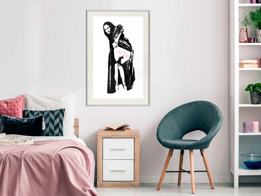 ARTGEIST Plakat med ramme - Moona Lisa