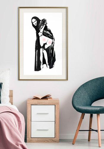 ARTGEIST Plakat med ramme - Moona Lisa