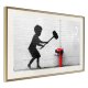 ARTGEIST Plakat med ramme - Banksy: Hammer Boy