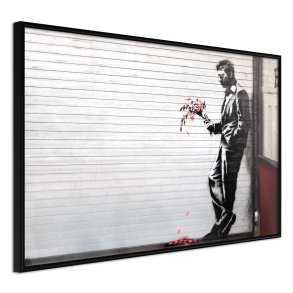 ARTGEIST Plakat med ramme - Banksy: Waiting in Vain