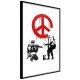 ARTGEIST Plakat med ramme - Banksy: CND Soldiers I