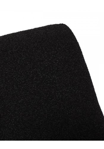 Helena spisebordsstol, m. drejefunktion - sort polyester stof og sort metal