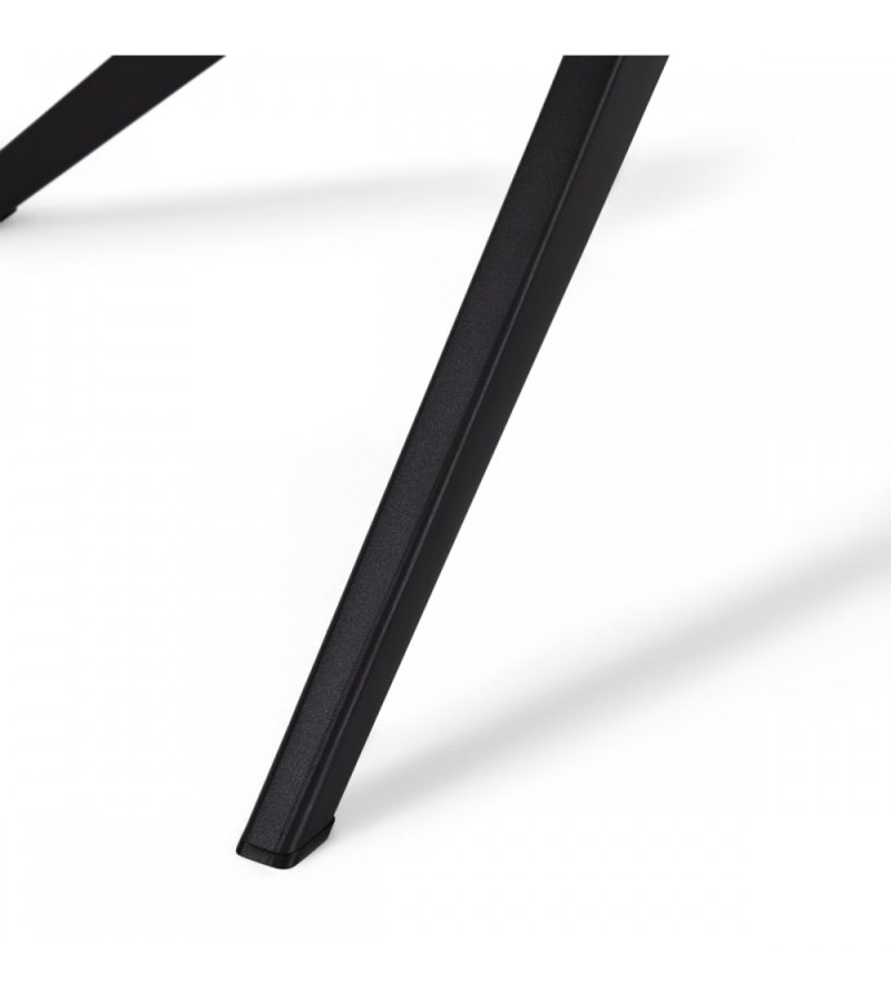 Helena spisebordsstol, m. armln og drejefunktion - gr polyester stof og sort metal