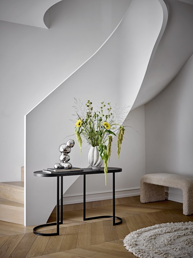 BLOOMINGVILLE Cove Vase, Hvid, Stentj