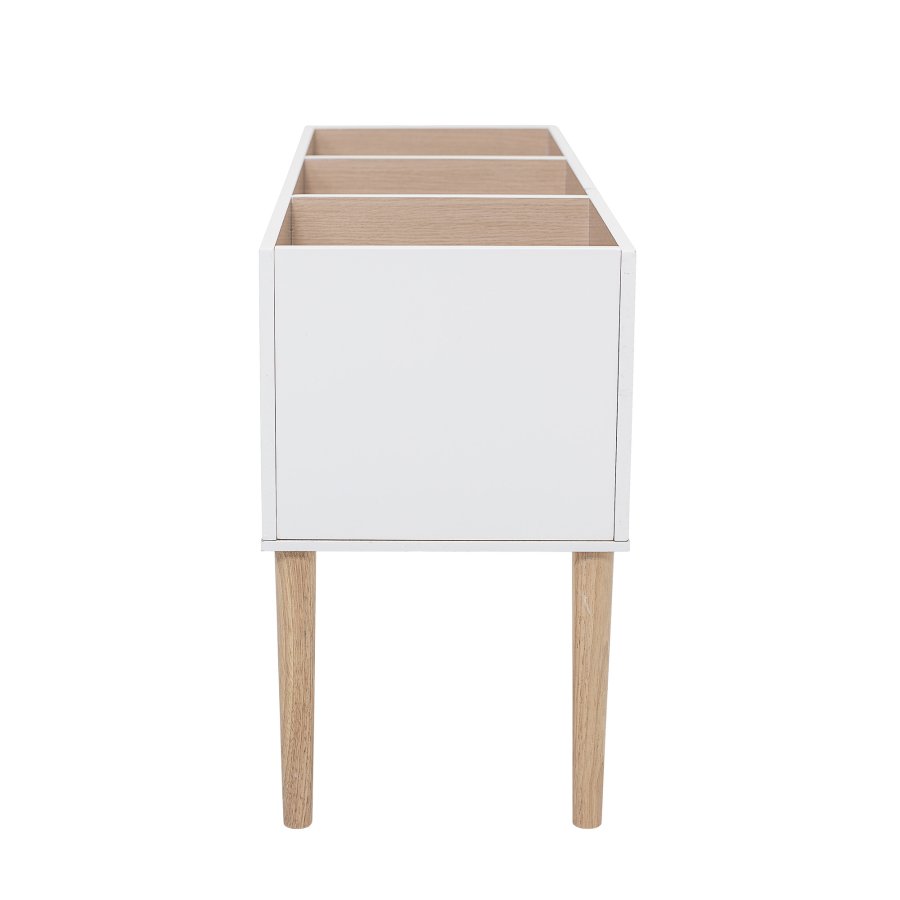 BLOOMINGVILLE MINI Salam bogkasse, Hvid, MDF