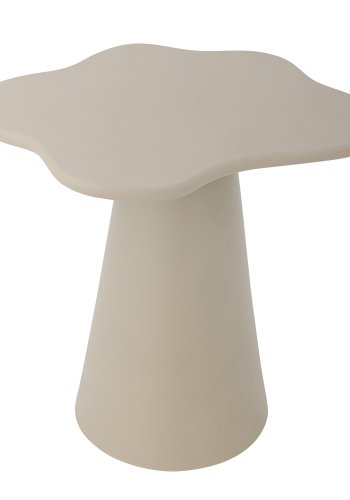 BLOOMINGVILLE Soller sidebord, organisk - natur aluminium (56x43)