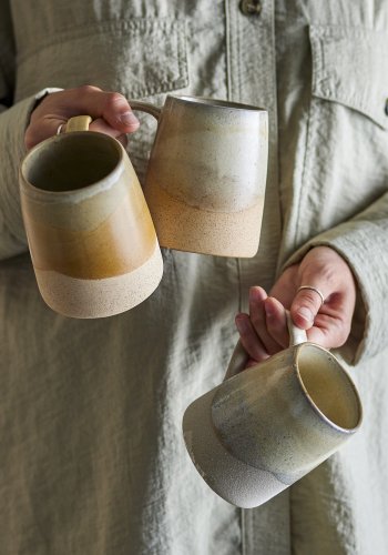 CREATIVE COLLECTION Soleia Krus, Brun, Stentj