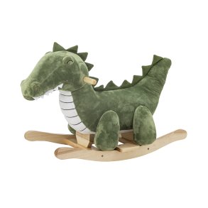 BLOOMINGVILLE MINI Arnie Rocking Toy, Crocodile, Grn, Polyester