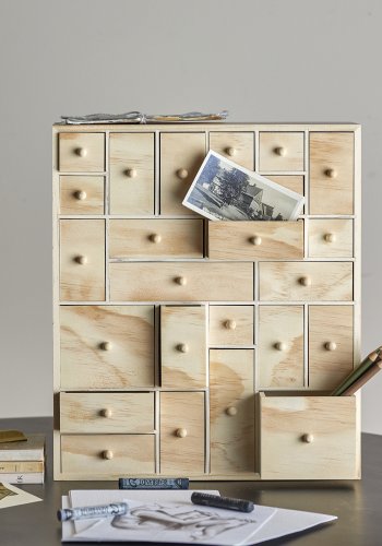 BLOOMINGVILLE Valery Opbevaringskasse, Natur, FSC® 100% , Pine