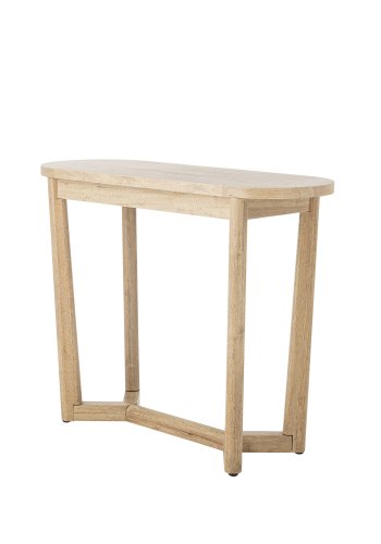 CREATIVE COLLECTION Serrone Konsolbord, Natur, Gummitr