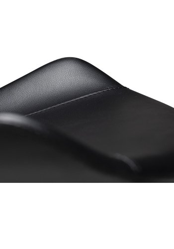 DAN-FORM Hype spisebordsstol - sort kunstlder og sort stl