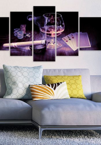 ARTGEIST billede trykt p lrred - Men's entertainment, 5-delt - Flere strrelser