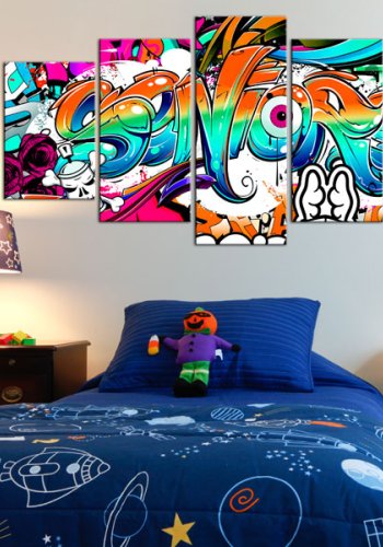 ARTGEIST billede trykt p lrred - Street Look, 5-delt - Flere strrelser