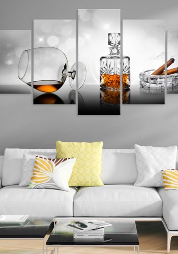 ARTGEIST billede trykt p lrred - Sinful Pleasures, 5-delt - Flere strrelser