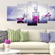 ARTGEIST billede trykt p lrred - Evening Seducing, 5-delt - Flere strrelser