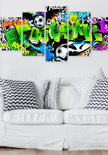 ARTGEIST billede trykt p lrred - Sports Games, 5-delt - Flere strrelser