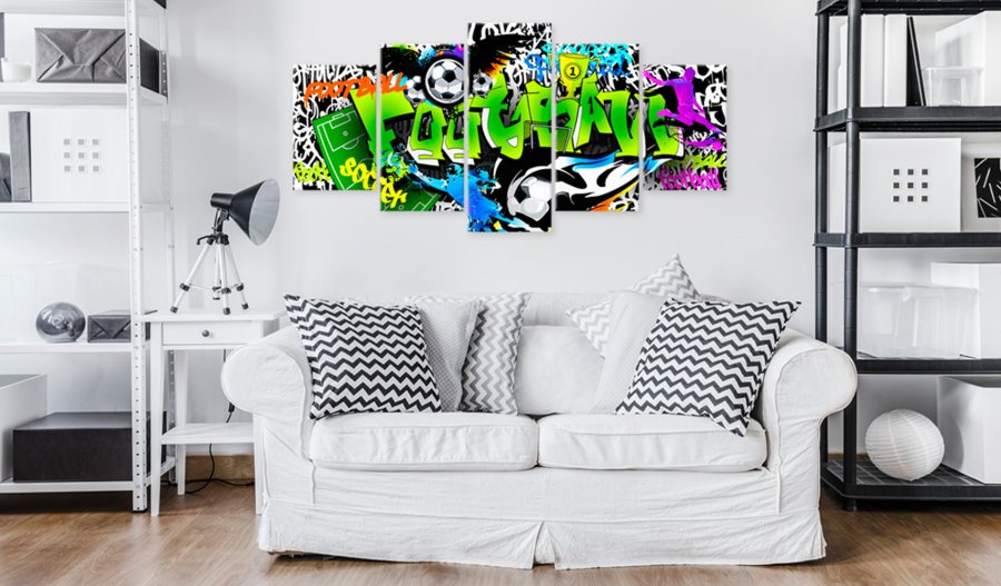 ARTGEIST billede trykt p lrred - Sports Games, 5-delt - Flere strrelser