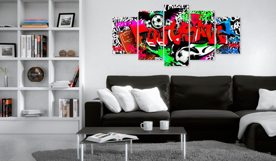 ARTGEIST billede trykt p lrred - Sports Madness, 5-delt - Flere strrelser