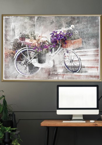 ARTGEIST Plakat med ramme - Flower Delivery