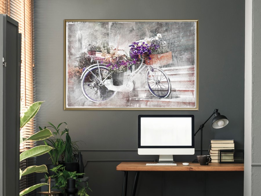 ARTGEIST Plakat med ramme - Flower Delivery