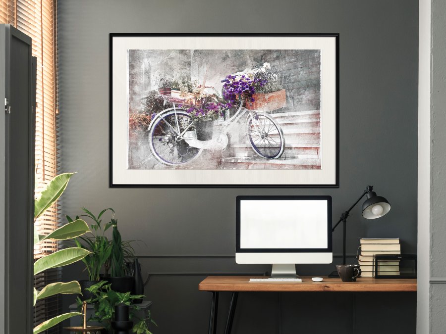 ARTGEIST Plakat med ramme - Flower Delivery