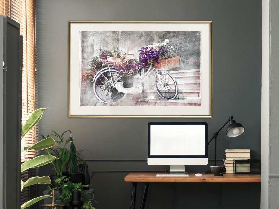 ARTGEIST Plakat med ramme - Flower Delivery