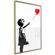 ARTGEIST Plakat med ramme - Banksy: Love is in the Bin