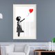 ARTGEIST Plakat med ramme - Banksy: Love is in the Bin