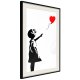 ARTGEIST Plakat med ramme - Banksy: Girl with Balloon I