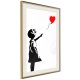 ARTGEIST Plakat med ramme - Banksy: Girl with Balloon I